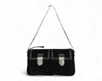 banana republic black leather backpack Large Sequin Panel Bag - Limited Edition Internal zippered pouch keeps small items secure Mari Leather Backpack - Black/Natural