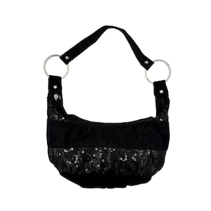Y2k Sequin Bag Silver - Etsy display picture 1
