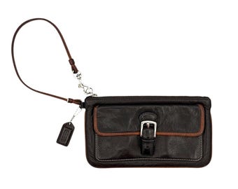 New Coach Legacy Turnlock Camel Tan French Framed Wallet - Etsy