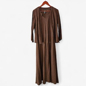 spaghetti strap linen midi dress Kinsley Embroidered Linen Midi Dress main image 1