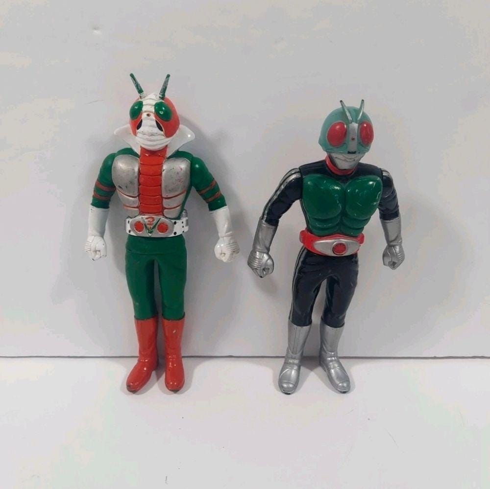 Figurine Bandai Kamen Rider Hero Series 13 - RX Robo Rider, Vinyle Soft, 2001