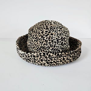 Cheetah Fuzzy Bucket Hat - Etsy display picture 2