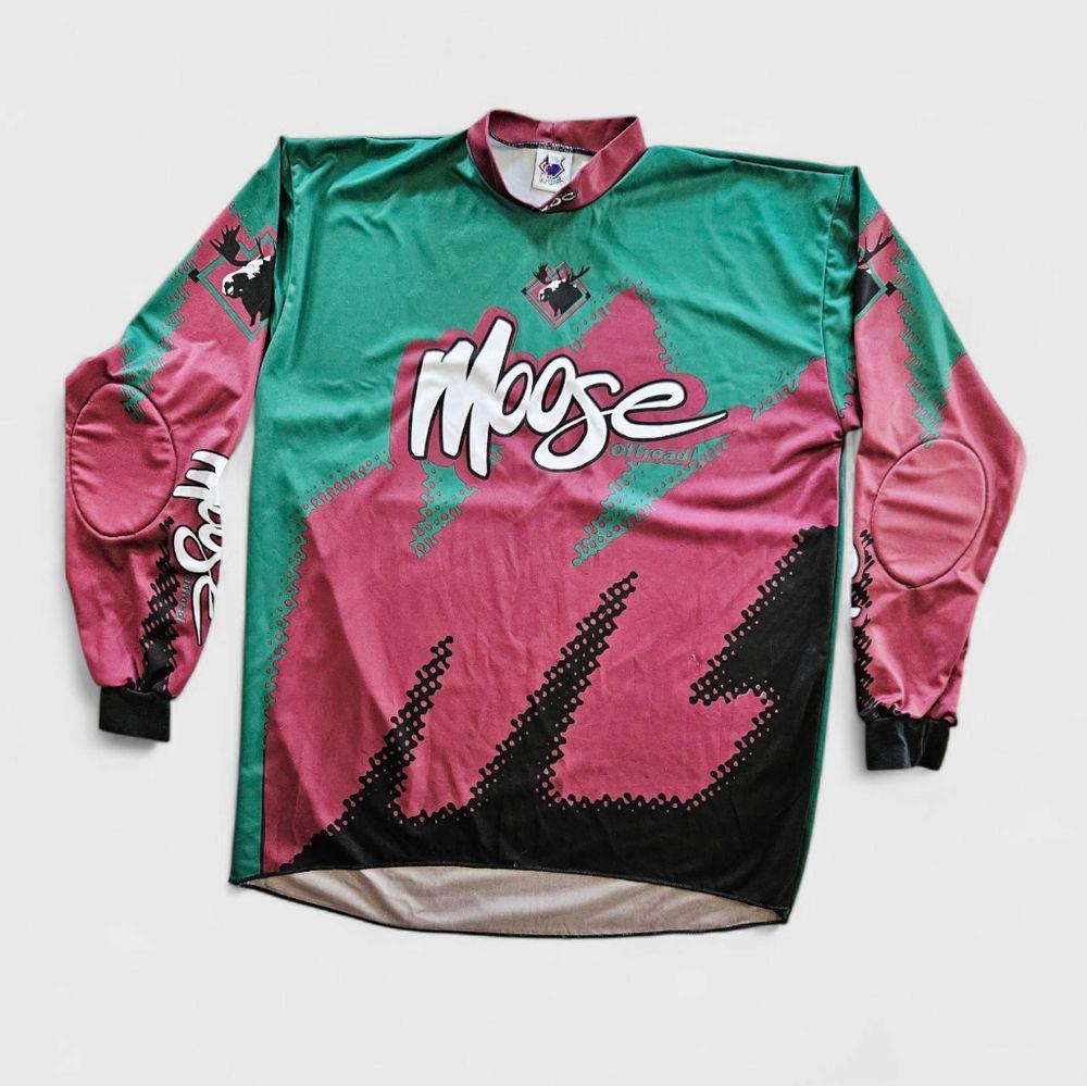 Vintage Moose Offroad 1994 Motocross BMX Agroid Padded Racing