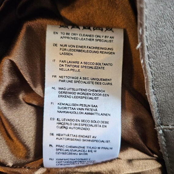 Cigno Nero Buttery Soft BrownTan Tailored Austria… - image 10