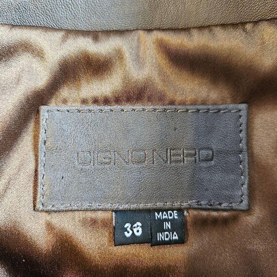 Cigno Nero Buttery Soft BrownTan Tailored Austria… - image 8