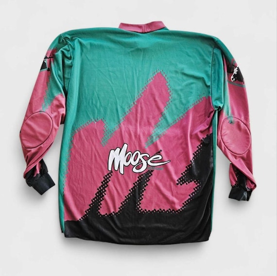 Vintage Moose Offroad 1994 Motocross BMX Agroid Padded Racing