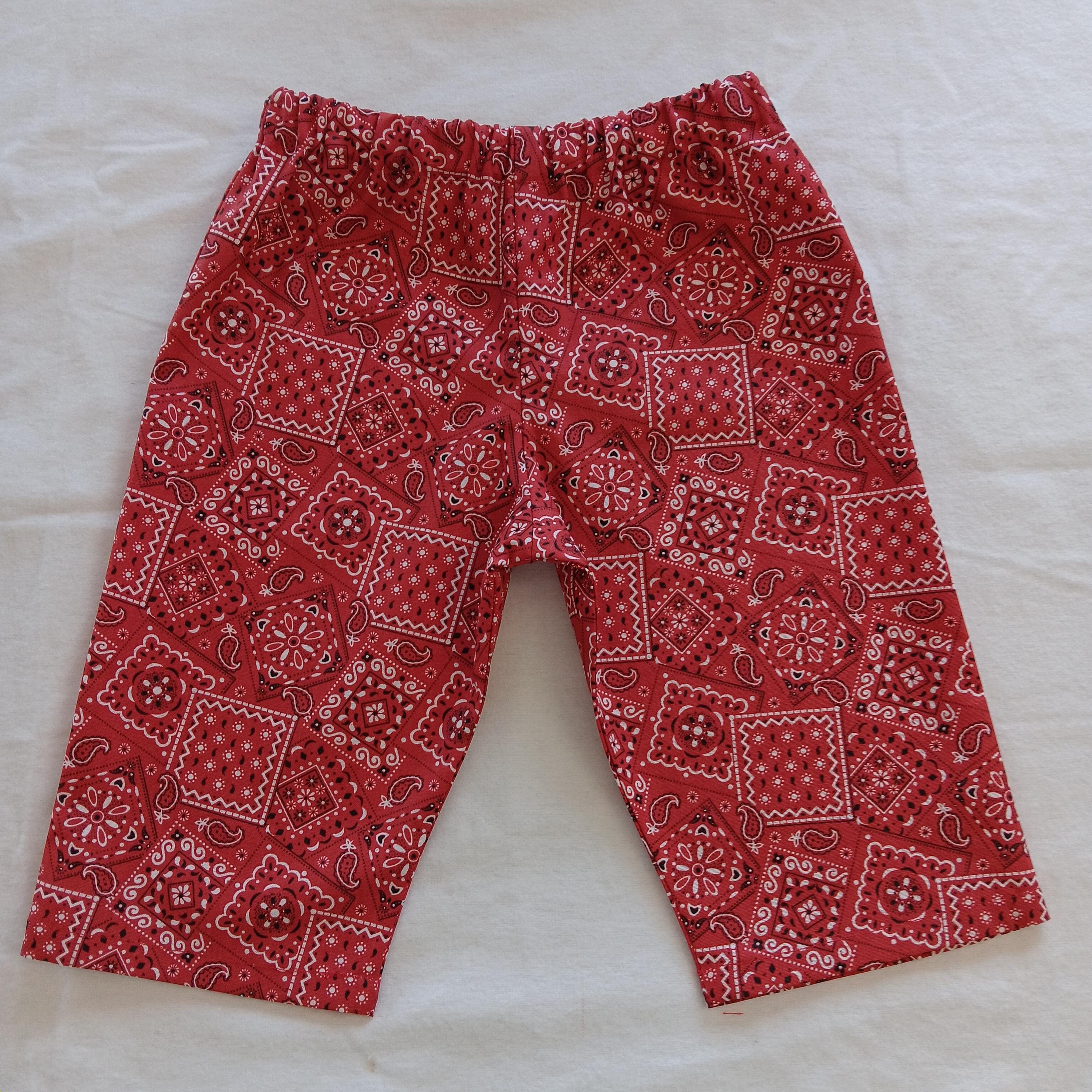 Little Boys or Girls Bandana Cotton Pants in Variety of  display picture 3