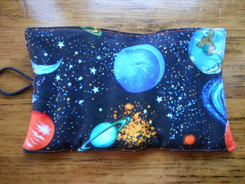 Planet space crayon roll up holds 8 to 14 crayons image 2