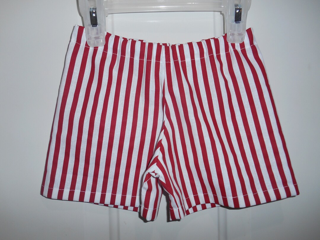Red Tiered Shorts by ML Kids main image 0