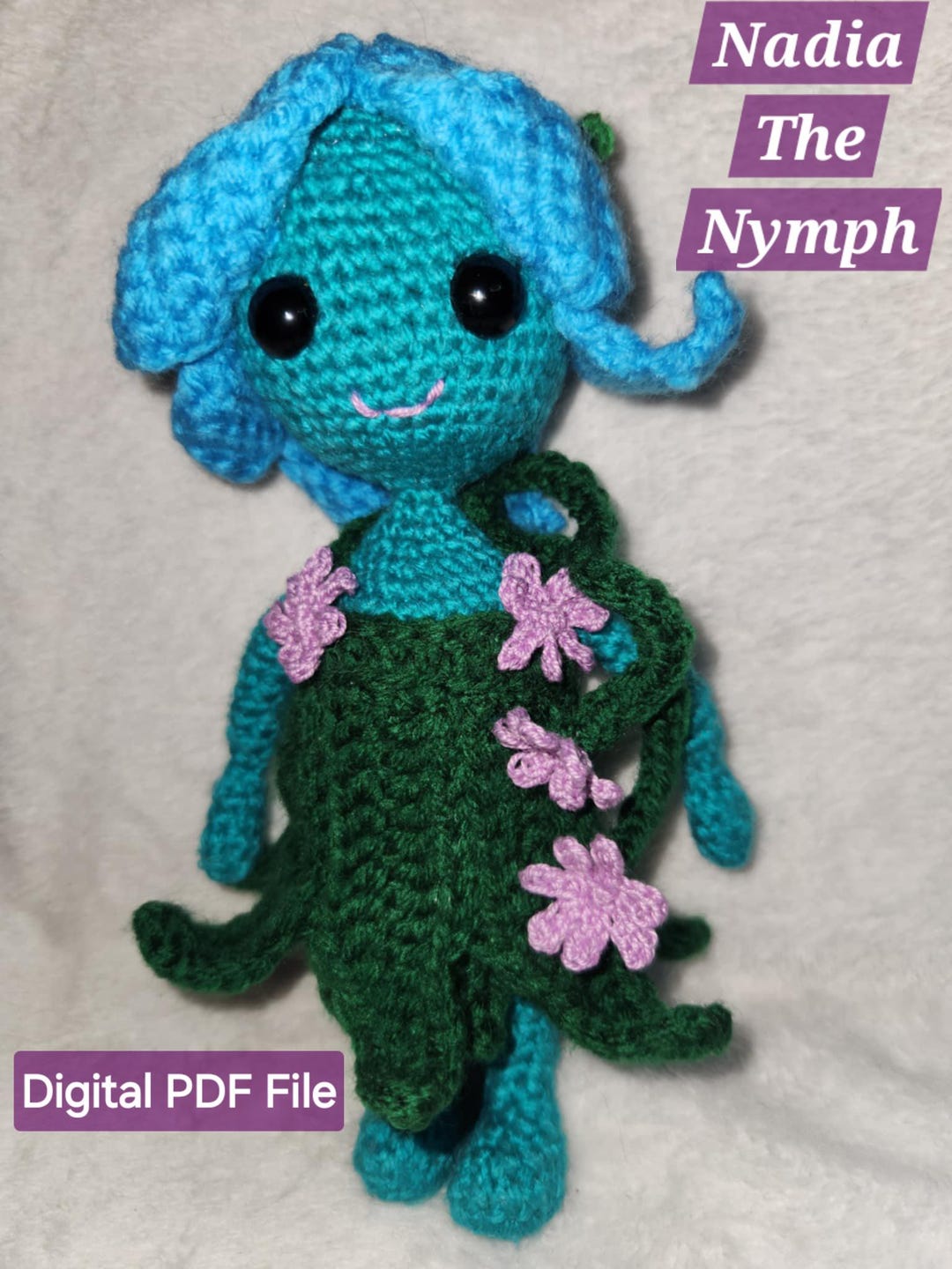 Nadia the Nymph PDF Crochet Pattern - Etsy