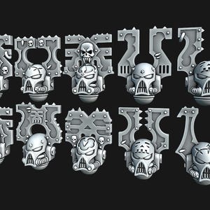 Skull Heads X10