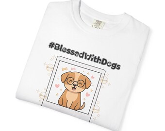 Dogs and Gen Y Tee for Dog Lovers Dog Owner T-Shirt Dog Mom Gift Dog Dad Gift Tee for Millennial Tee Unisex Garment-Dyed T-shirt 2F00198