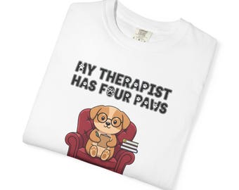 Dogs and Gen Y Tee for Dog Lovers Dog Owner T-Shirt Dog Mom Gift Dog Dad Gift Tee for Millennial Tee Unisex Garment-Dyed T-shirt 2F00198