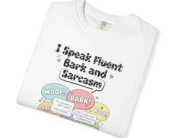 Dogs and Gen Y Tee for Dog Lovers Dog Owner T-Shirt Dog Mom Gift Dog Dad Gift Tee for Millennial Tee Unisex Garment-Dyed T-shirt 2F00198