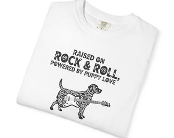 Dogs and Generation X Tee for Dog Lovers Dog Owner T-Shirt Dog Mom Gift Dog Dad Gift for Proud Dog Lover Unisex Garment-Dyed T-shirt 2F00199