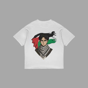 Camiseta grande Attack on Titan | Camiseta com estampa de anime, camiseta unissex 100% algodão