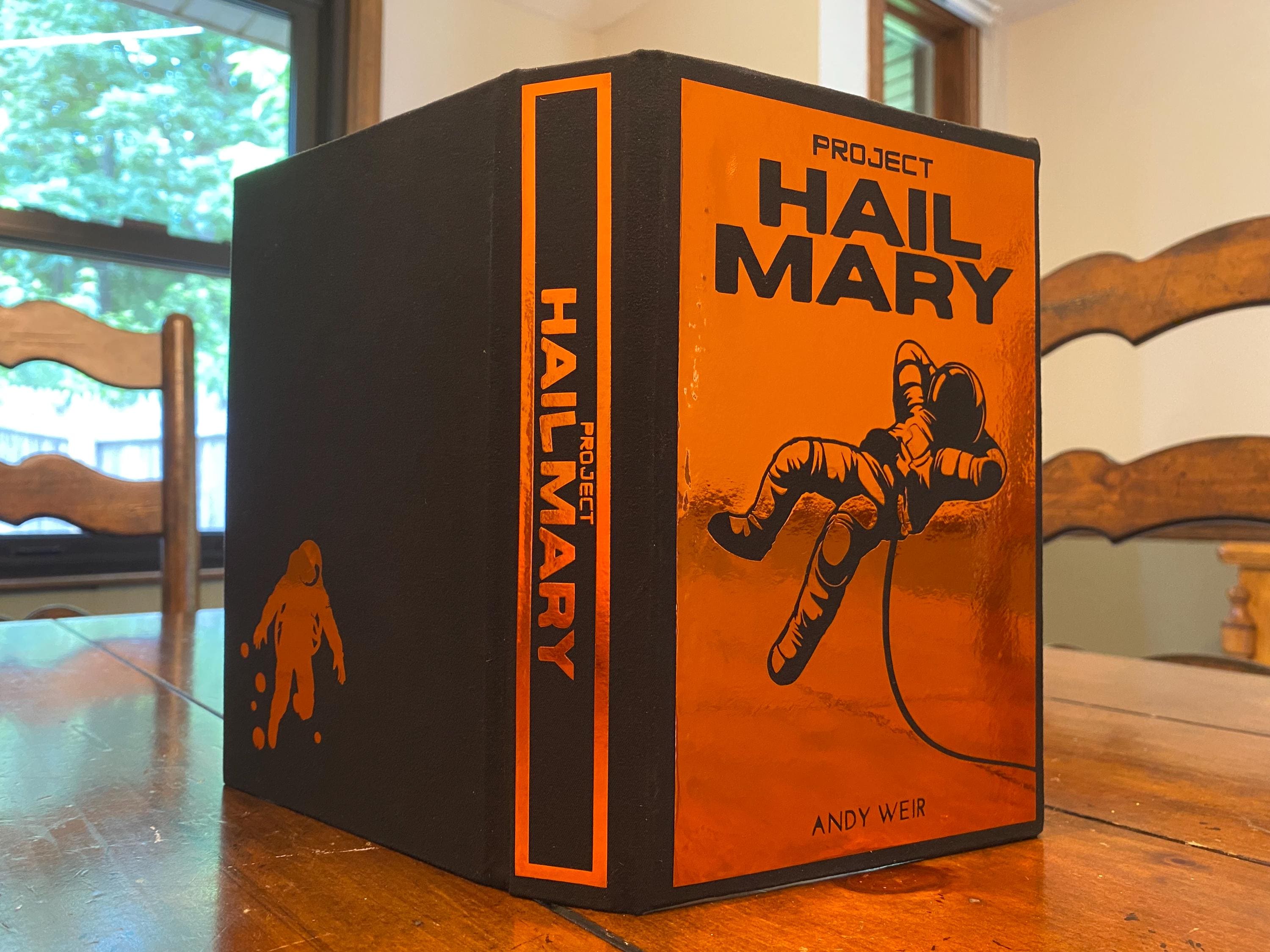 Project Hail Mary: Custom Hardcover Sci-fi Collector's Edition - Etsy
