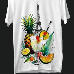 Bloemige cocktail clip art png, alcoholische drankillustratie met bloemen, trouwbarmenu, pub, transparante PNG-afbeeldingen, commercieel gebruik