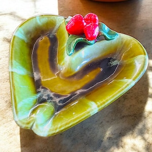 California Pottery Strawberry Tray