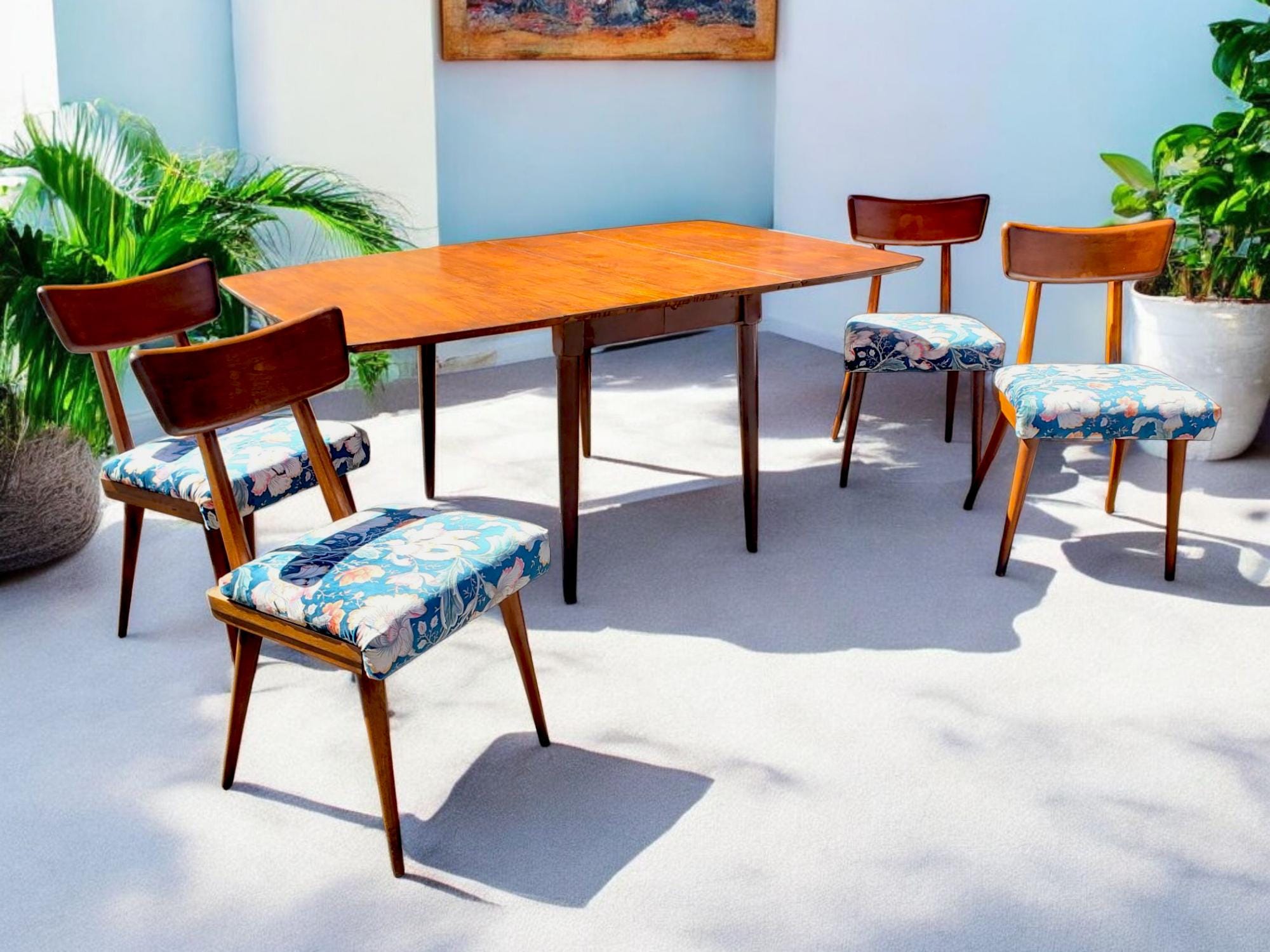 Mid Centiry Haywood Wakefield Dining Set for 4