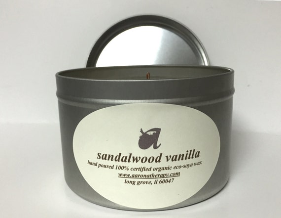 16 ounce Tin Container Candles EcoSoya Wax