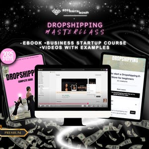 The Dropshipping Course | MMR + PLR | Masterclass + DFY eBook | Launch & Scale a Profitable Store with Step-by-Step Training | Full Course