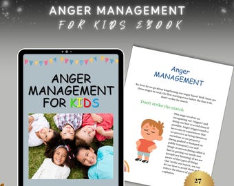 Kids Anger Management Workbook, Regulation Workbook