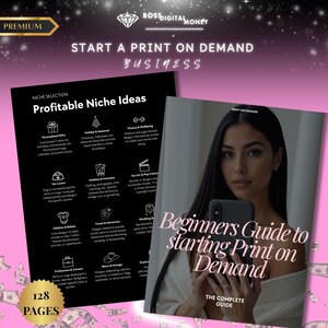 Print On Demand Business Guide | DFY POD eBook | Passive Income on Auto-Pilot | Editable Digital Download | Rebrand & Sell as Your Own