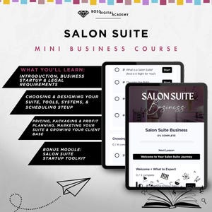 Beauty Business Startup Course, How to Start a Beauty Brand, Digital Online Course, Hairdressers, Barbers, estheticians, nails, lashes