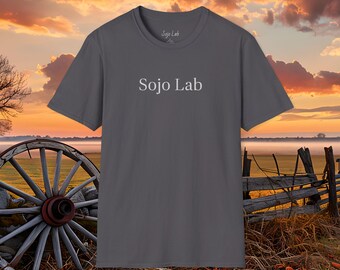 Sojo Lab Logo T-Shirt: Unisex Ring-Spun Cotton Graphic Tee