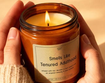 40th Birthday Coworker Gift, Turning Forty Appreciation Candle, Office Milestone Decor