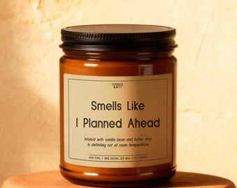 Funny Baker Gift, Baking Lover Candle, Pastry Chef Humor, From Scratch Present