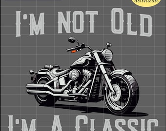 Vintage Motorcycle SVG: Retro Biker Design (Digital Download