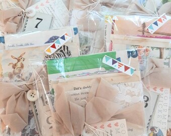 Children's Book Page Bundle: Vintage Ephemera for Junk Journals