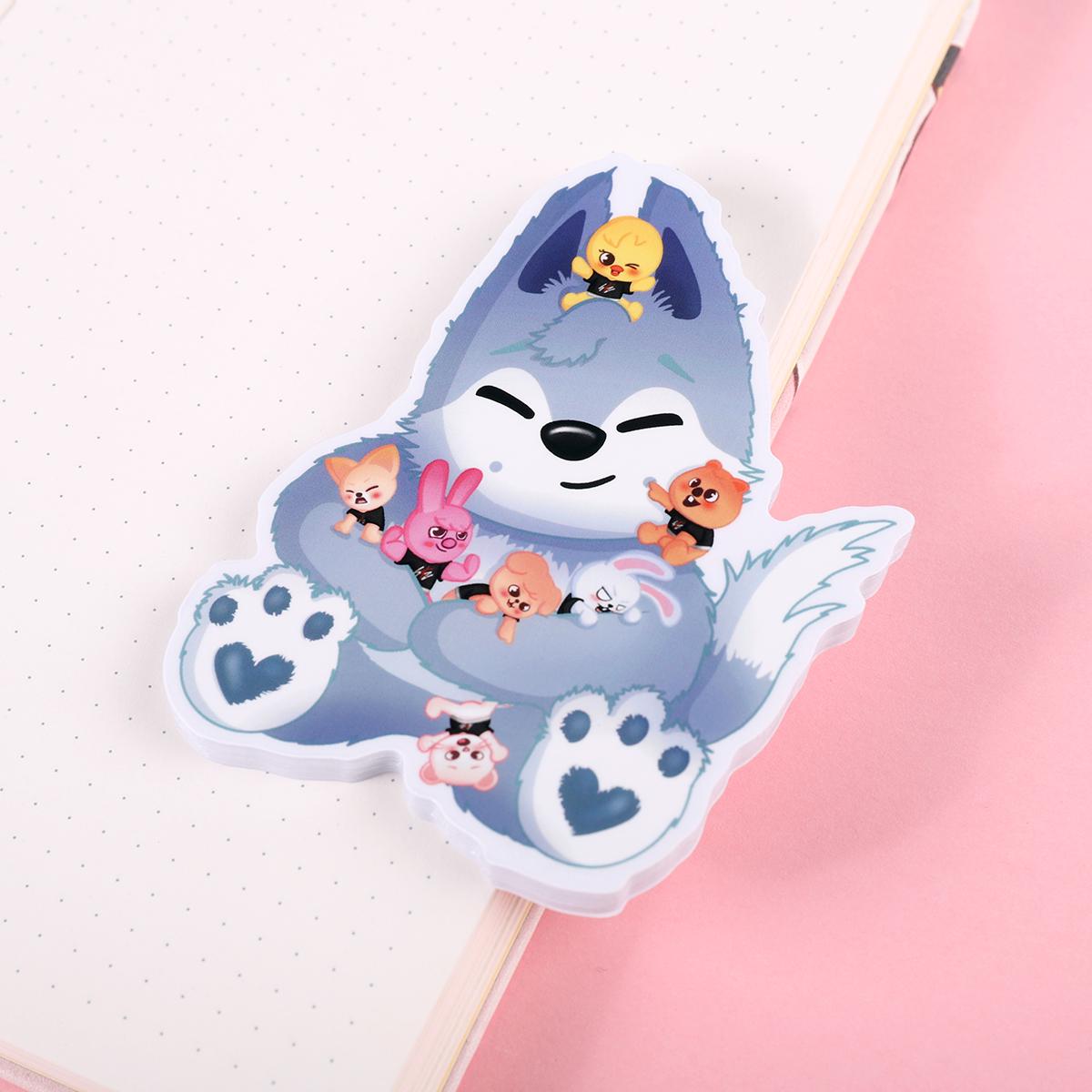 Stray Kids SKZOO Wolf Chan Vinyl Kpop Sticker - Etsy