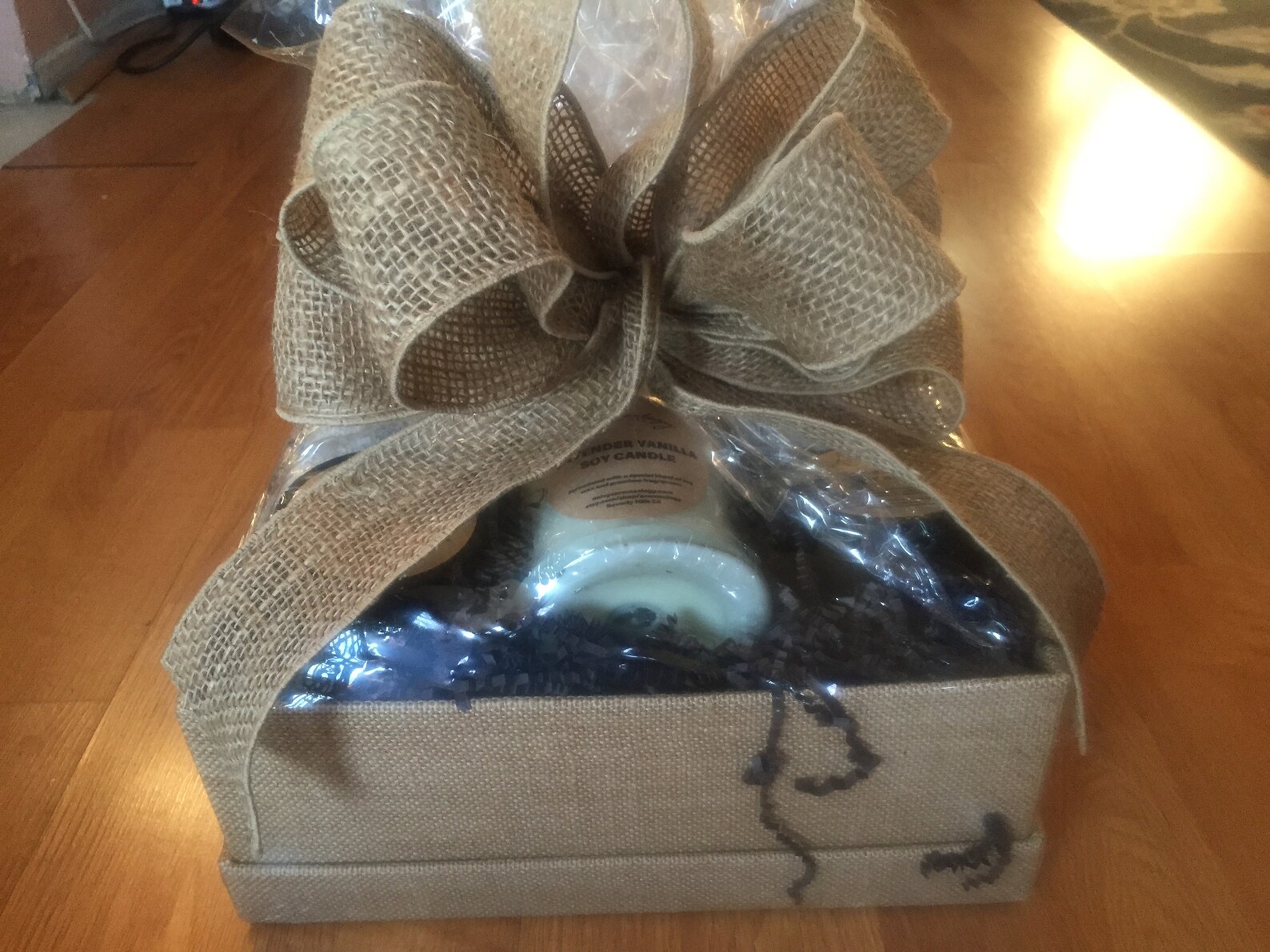 SPA Gift Basket Lavender Sage Gift Basket Mothers Day Gift Etsy