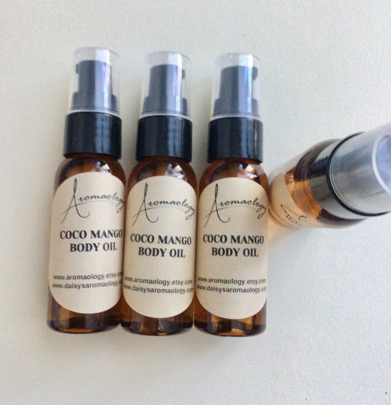 Sample Peach Body Oil Etsy