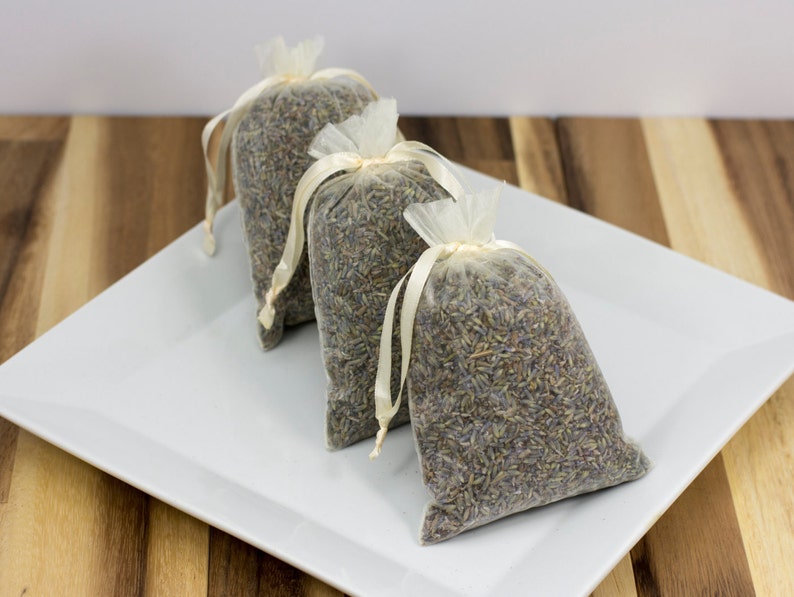 Lavender Sachet Sachet Aromatherapy 3 Organic Handmade Etsy