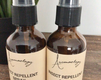 Insect Repellent Spray, Mosquito Repellent, Bug Spray, Deet Free, Chemical Free
