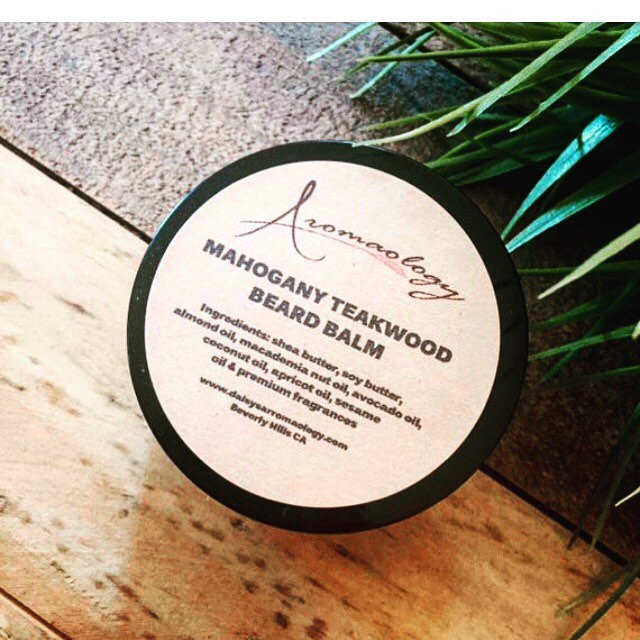 Beard Balm - Mahogany Teakwood - Beard Conditioner - Gifts for Men
