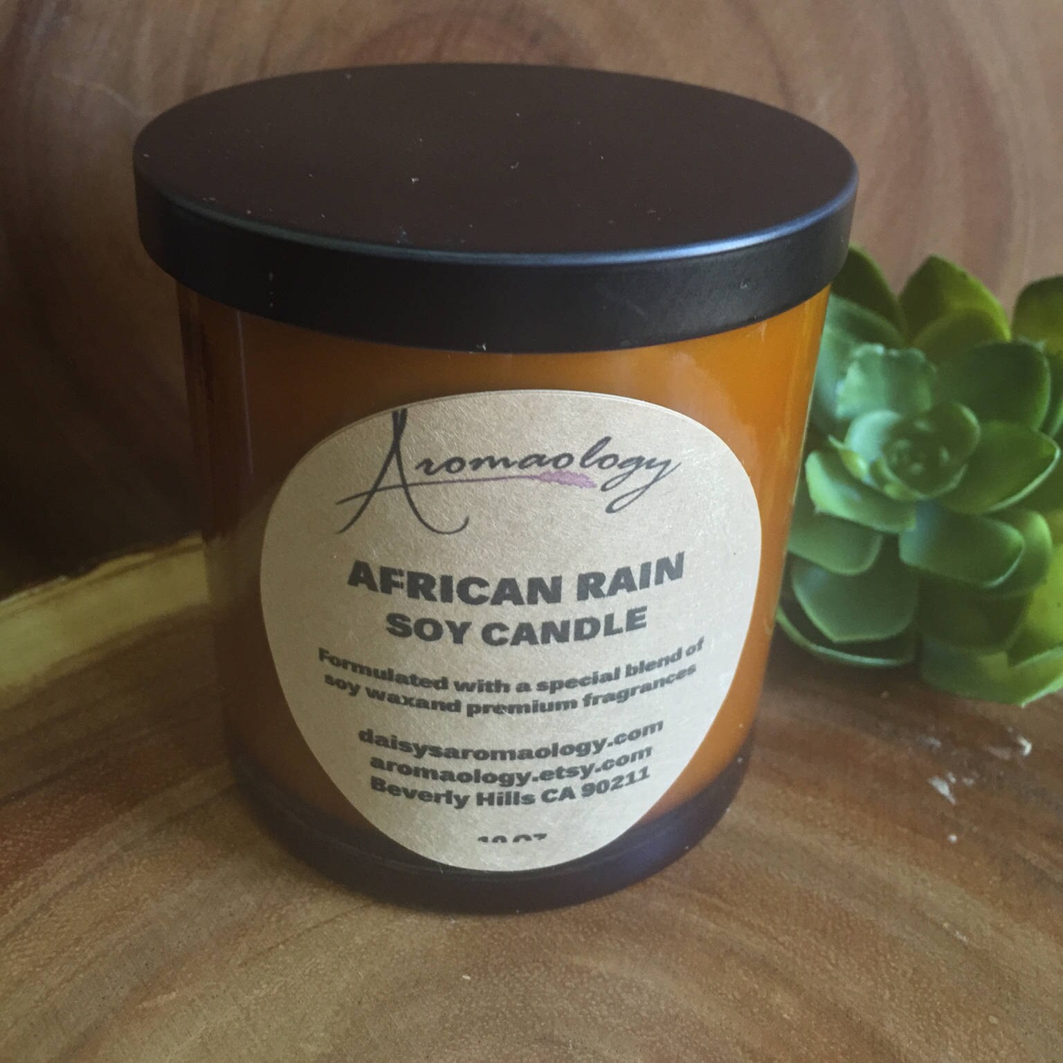 Soy Candle African Rain Scented Candle Candle Natural Soy Etsy