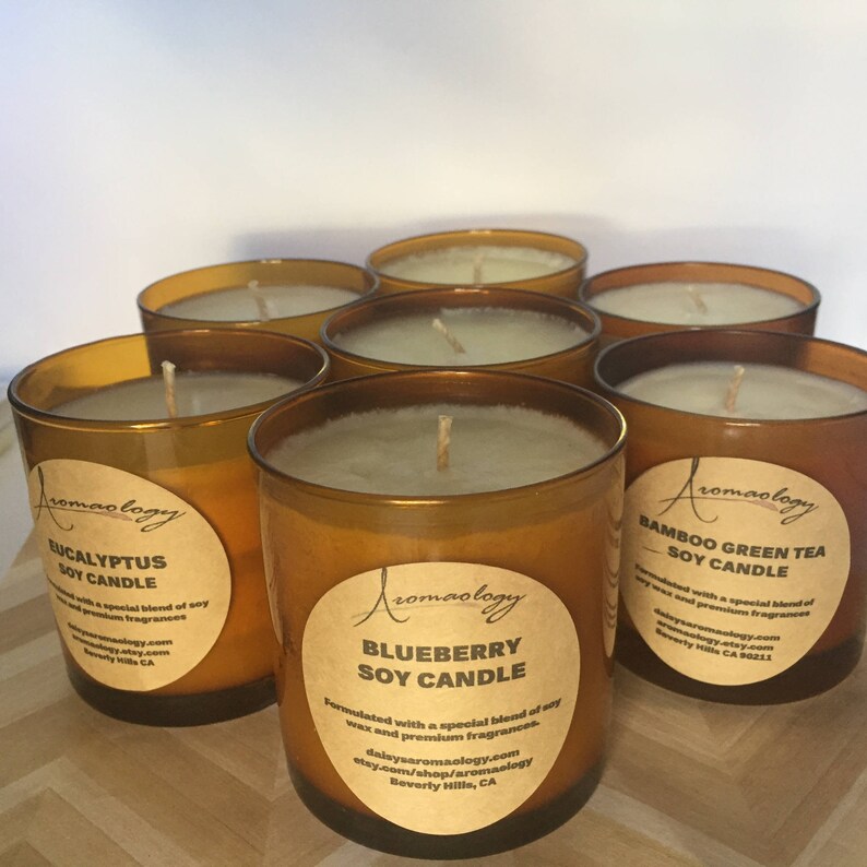 African Rain Scented Candle 12oz Natural Soy Candle Clean Etsy