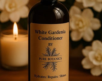 Balsamo per capelli floreale White Gardenias Nutrimento profondo con oli essenziali di cheratina