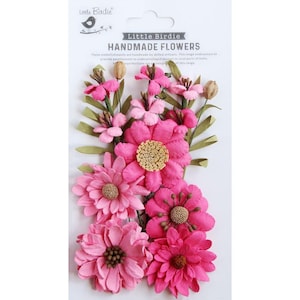 Helen Handmade Flowers - Precious Pink - Little Birdie Paper Flowers  #92995