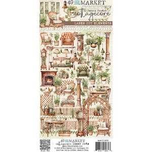 Cottagecore - Elements Laser Cut Outs - 49 and Market - Cottage Garden Home