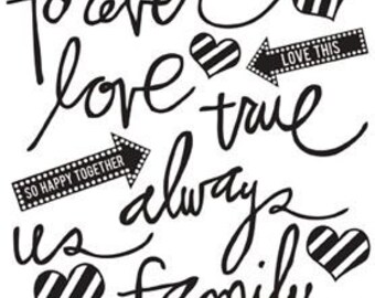 Heidi Swapp Buzz Word Fabulous Epoxy Stickers Planner Photo