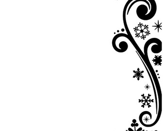 Download Winter Snow Swirl Etsy