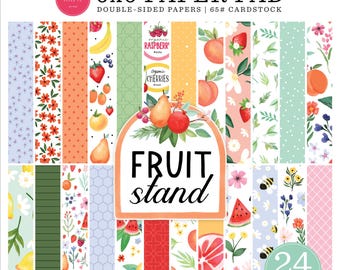 Carta Bella - Fruit Stand 6x6 Paper Pads Summer 24 Double-sided Sheets Planner