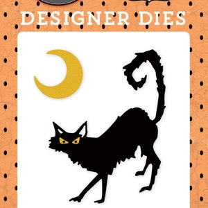 Carta Bella - Scaredy Cat - Designer Dies Halloween "Haunted House Collection" Cutting Die Set CBHH71041