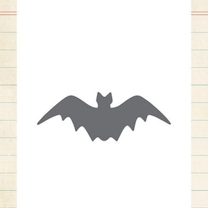 Echo Park Designer Dies - Going Batty Mini Metal Die Halloween Bat Scrapbook Card Party Home Decor EPPDIE253